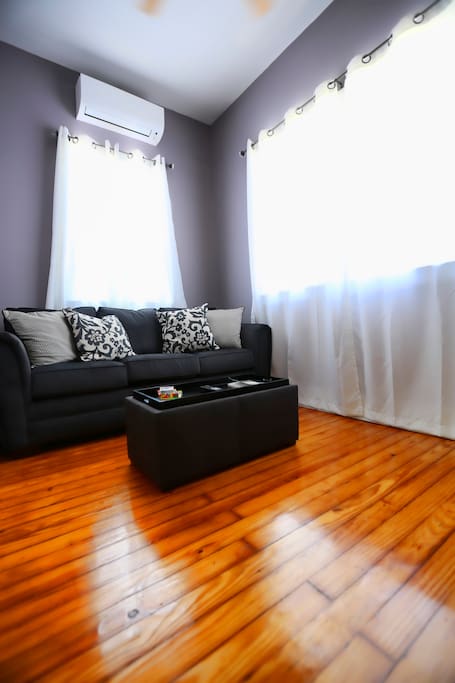 Beautiful original hardwood floors