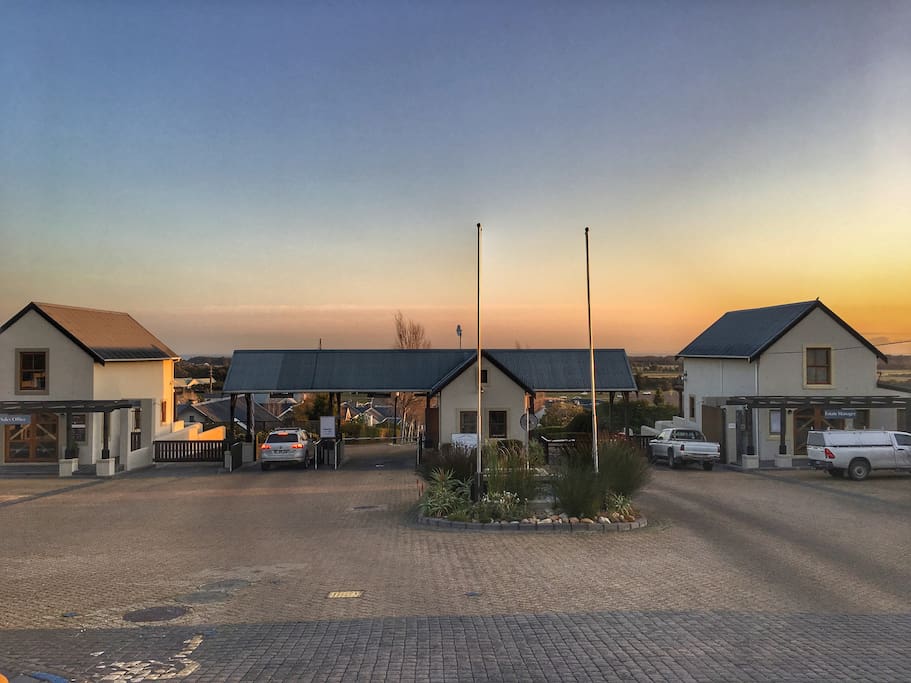 Estate's Main Security Gate