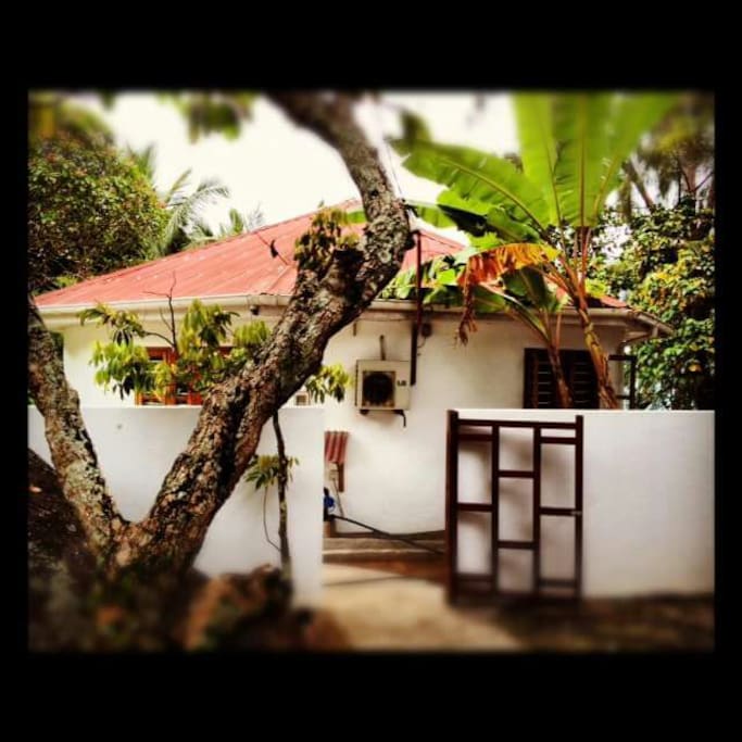 View of the house while coming in