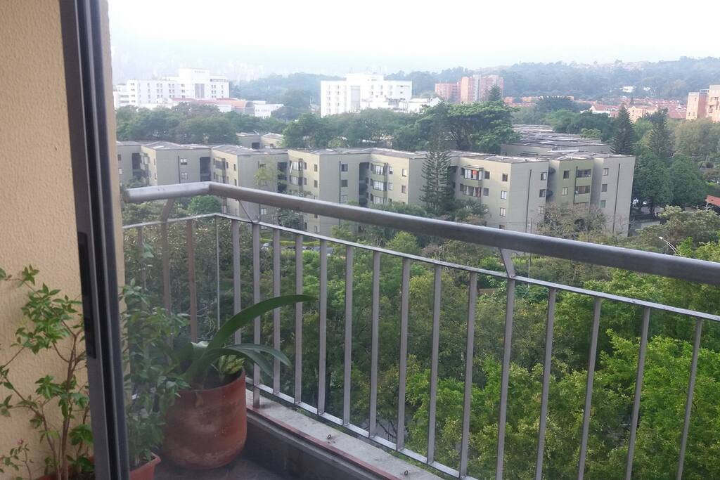 Vista del balcon