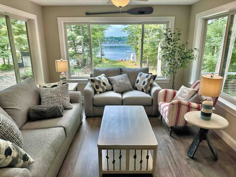 Serene Lakehouse|Private Beach, Kayaks, Pickleball