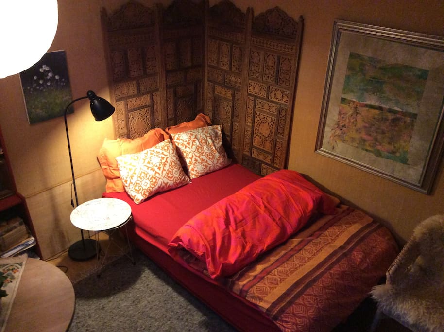 Bedroom 1st floor.
Bed 140cm