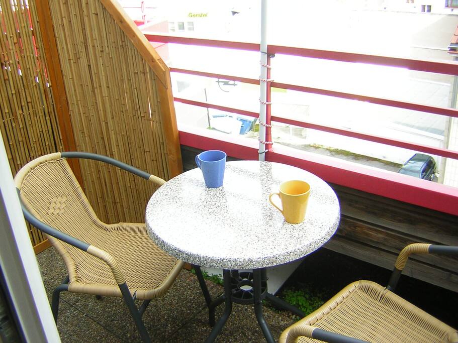 Der nette Balkon...