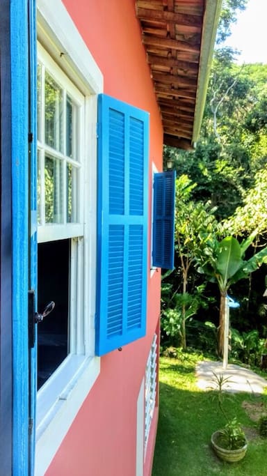 Lateral da casa