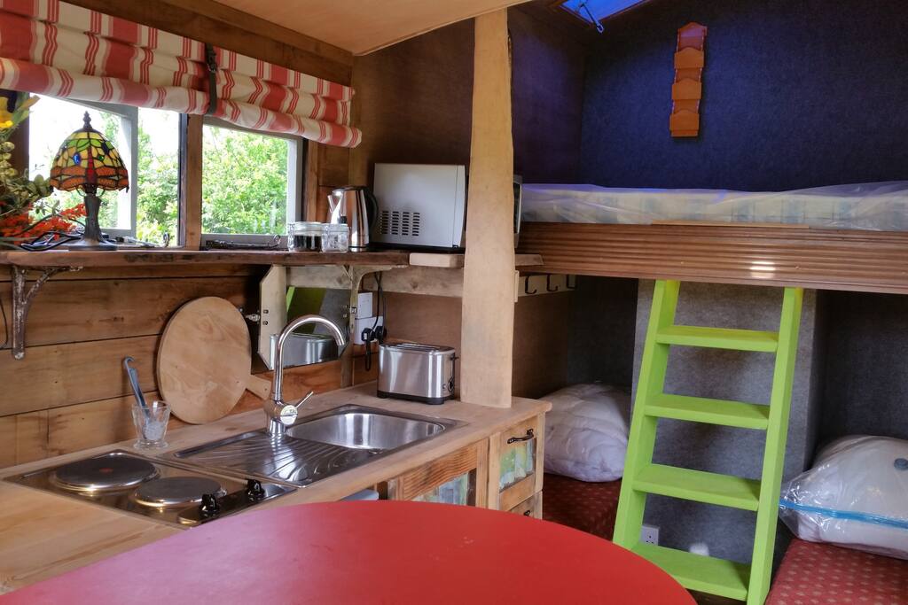 Inside Hector The Shepherds Hut