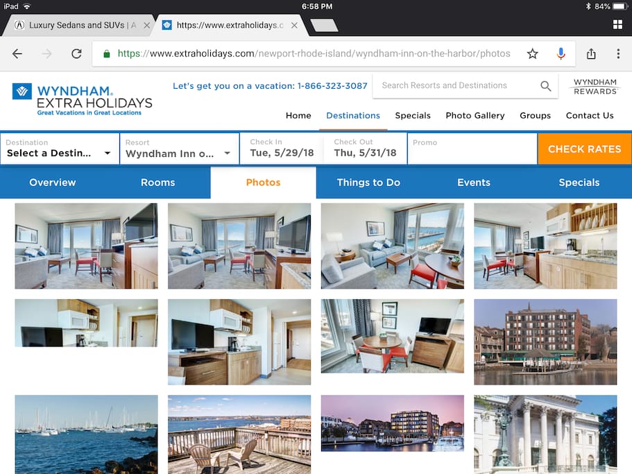 4 star Wyndham - recently updated room