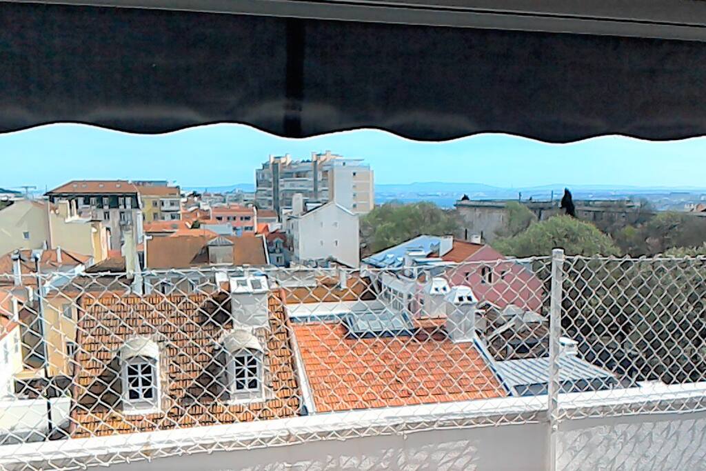 Vista da sala