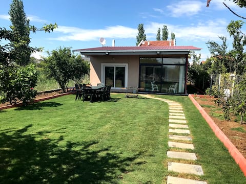 Very close to the sea Villa with Large Garden
