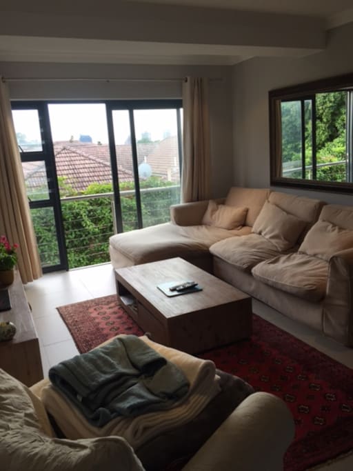 Comfortable open-plan lounge