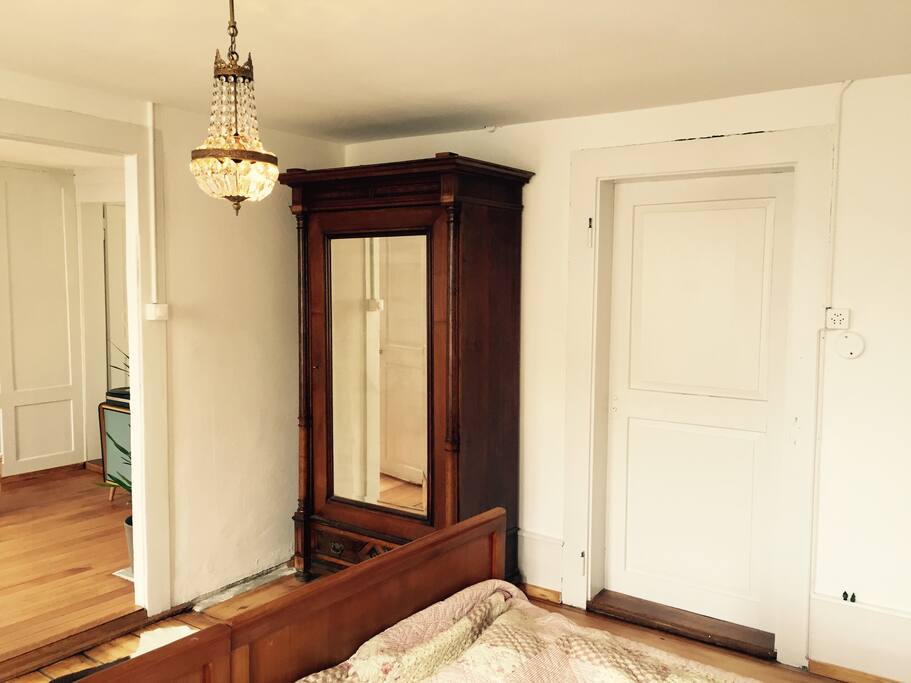 bedroom with wardrobe
