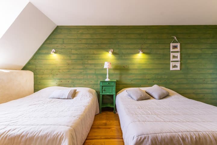 '' Spring '' chumba chenye vitanda viwili vya watu 140