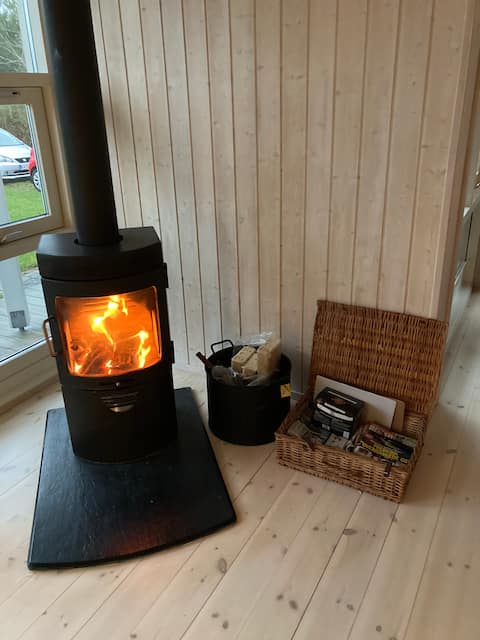 Cozy and spacious summer cottage at Kobæk Strand