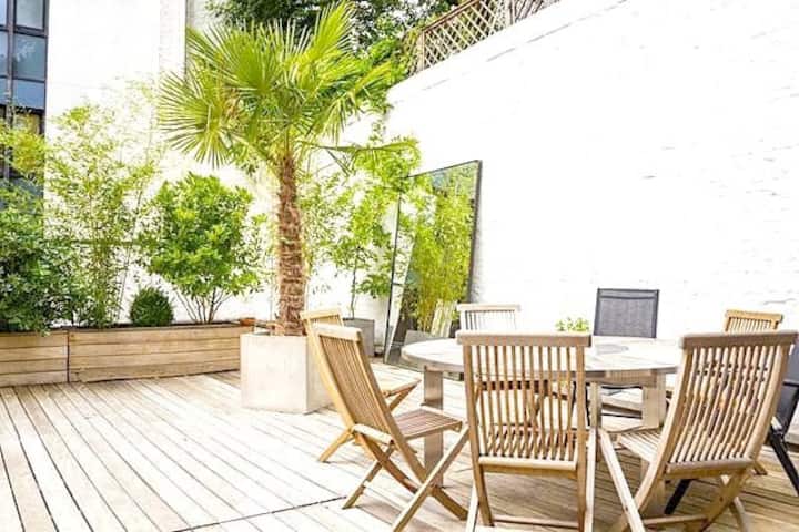 Vieux LILLE - T2-Terrasse-Parking