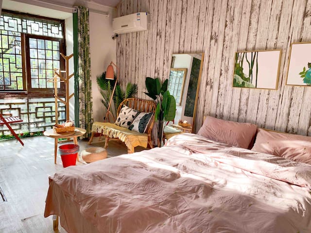 夫子庙老街轻生活loft-小庄花园民宿