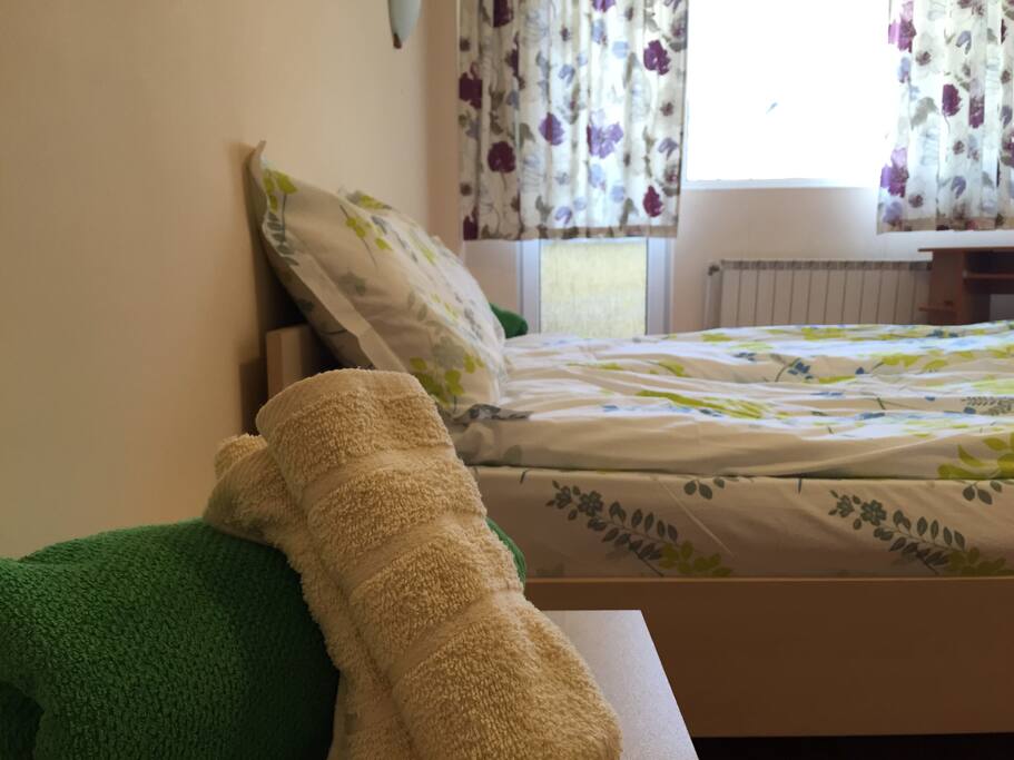 Clean and fluffy towels