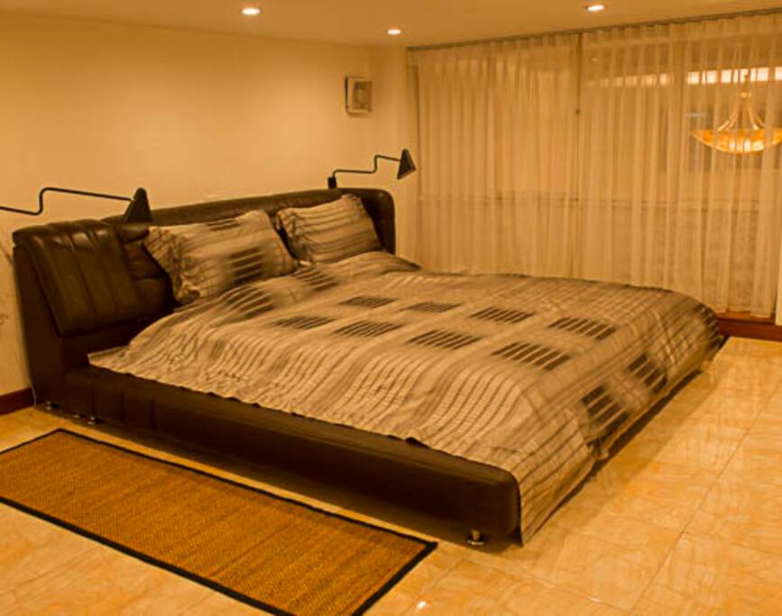 King Size Bed, so confortable