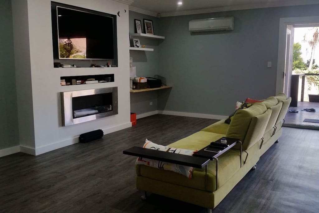Shared living space area