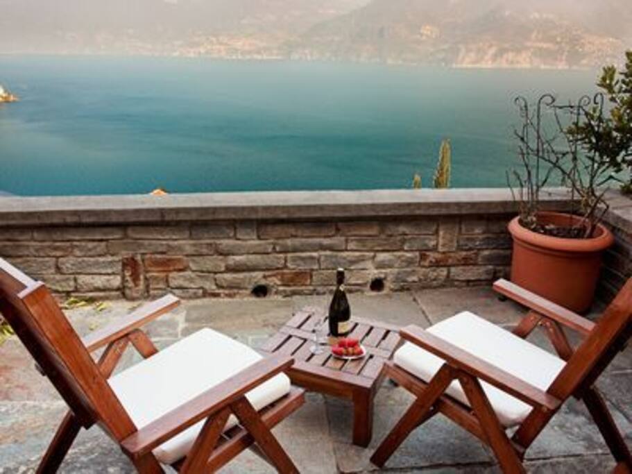 Relax on the Terrace outside the master bedroom