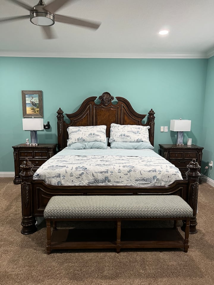 Hlavná spálňa s manželskou posteľou King