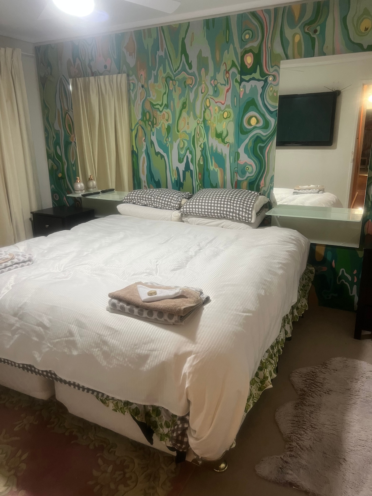 Habitación tamaño king. 