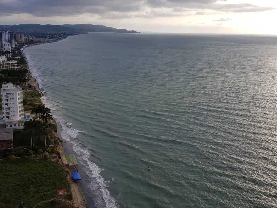 Vista al sur (Tonsupa)