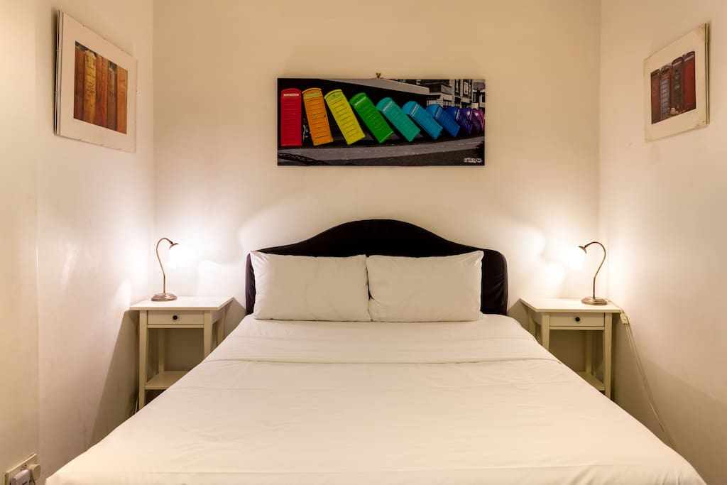 My 1 bedroom apartment has everything you need; a double bedroom