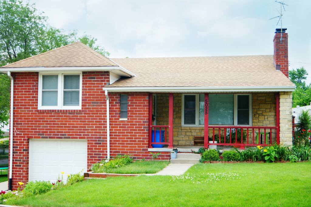 The front exterior of my home.