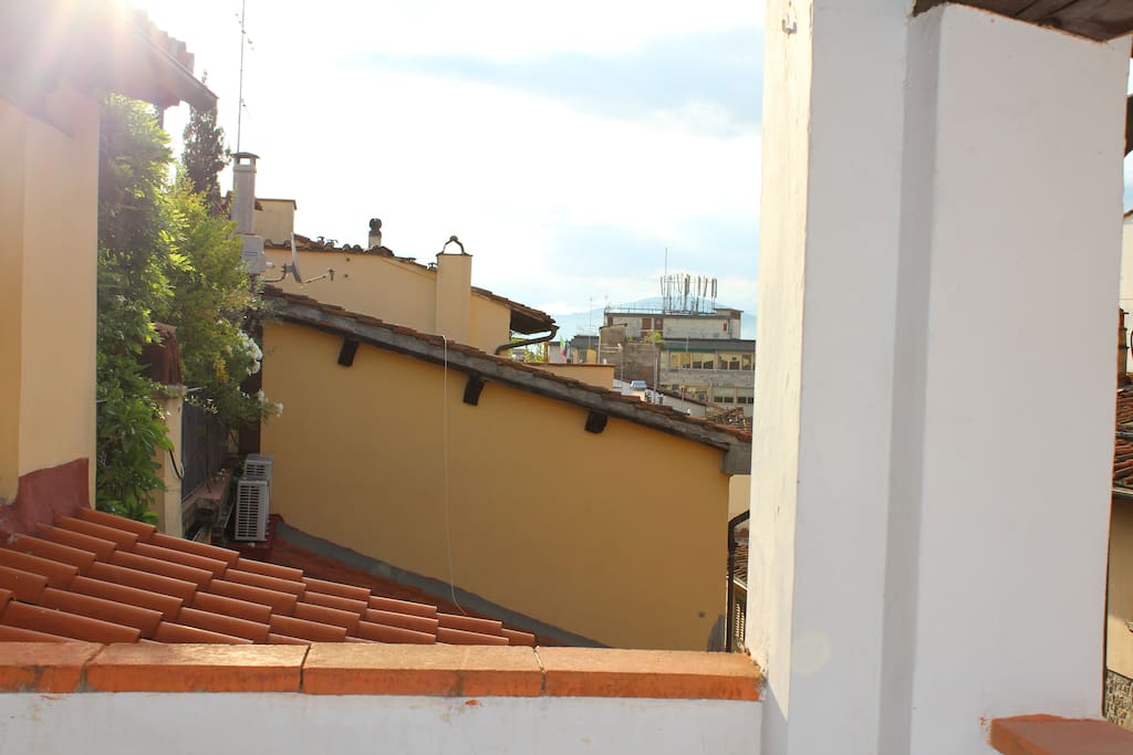 View from the balcony
