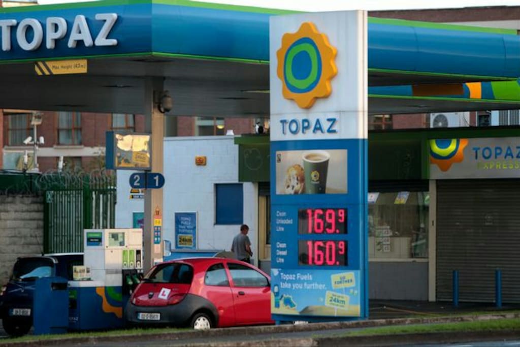 TOPAZ fuel station Ushers Quay