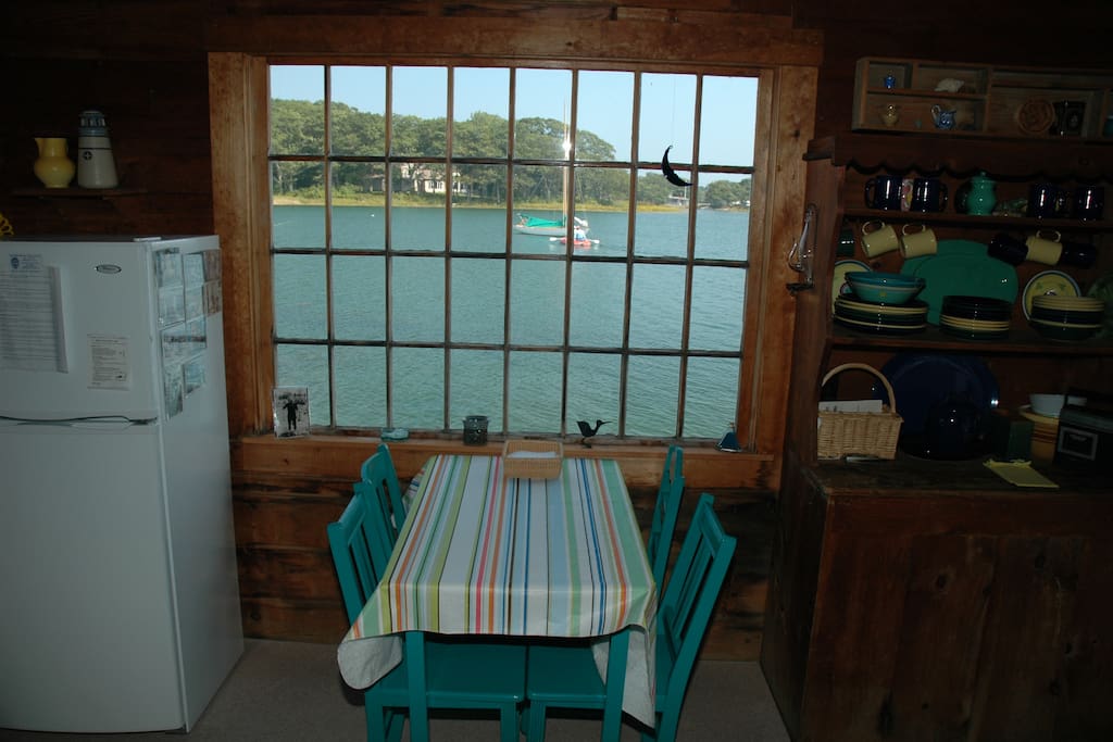 Kitchen water view