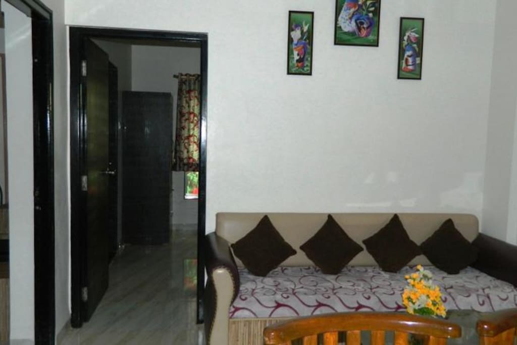 Bedrooms with Living and dinning