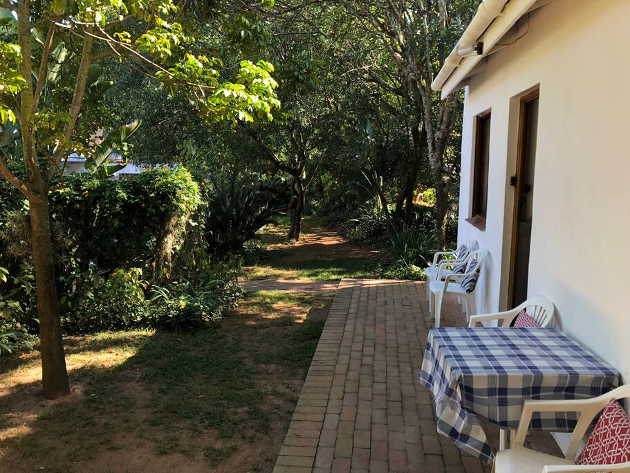 Front of cottage