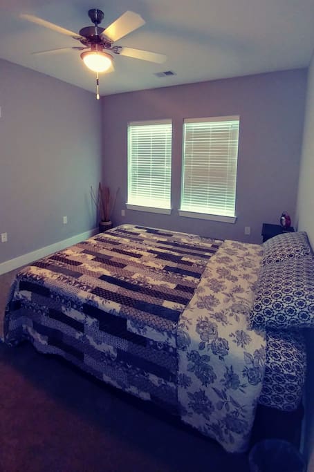 Guest Bedroom, Queen size bed