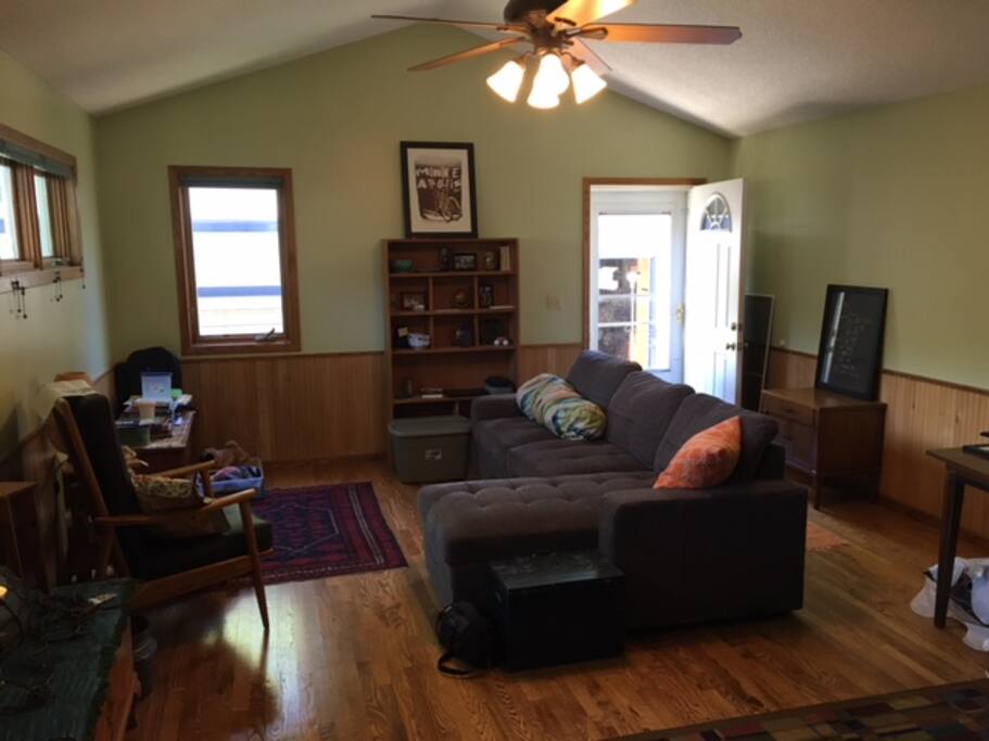 Open and comfortable living space (sorry no TV)
