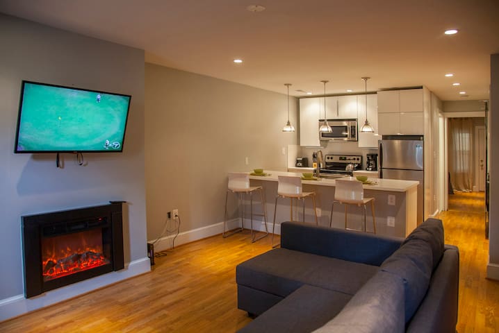 Capitol Hill luxury English basment