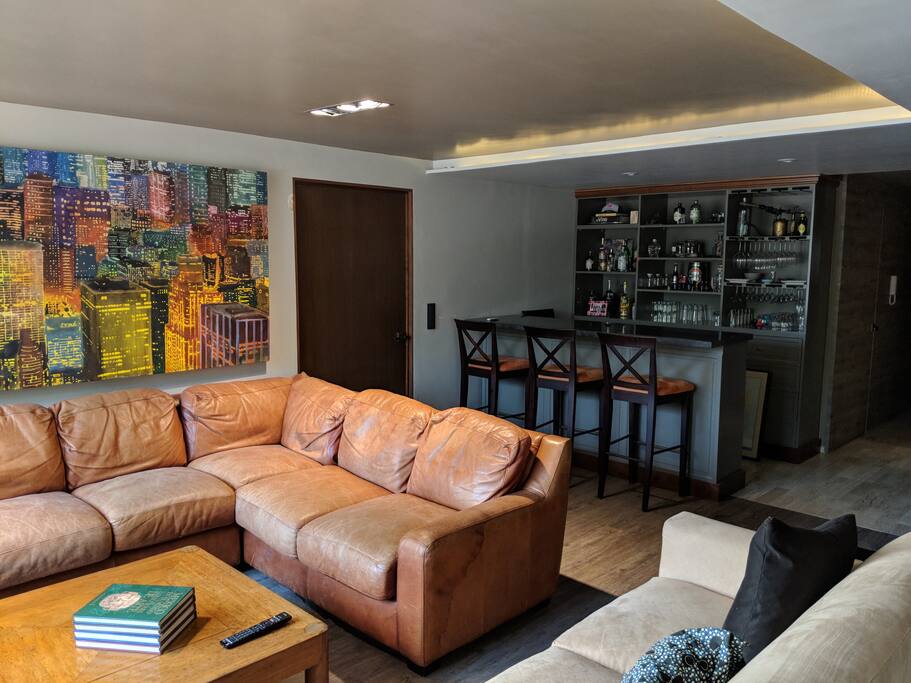 Open Living Room Area