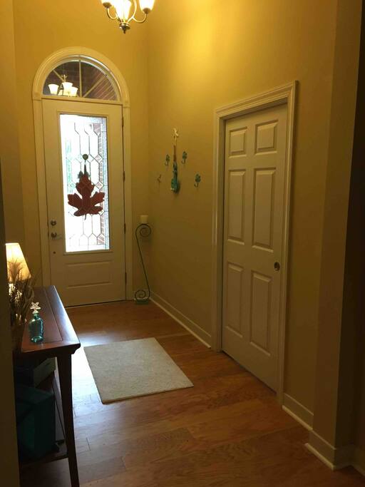 Private door to your suite.