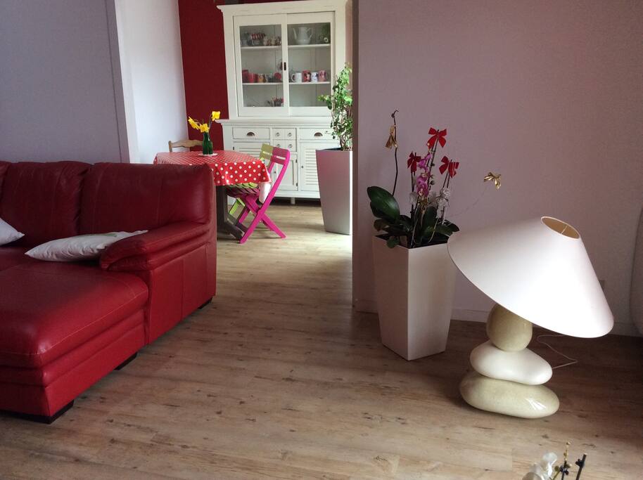 Salon-salle à manger