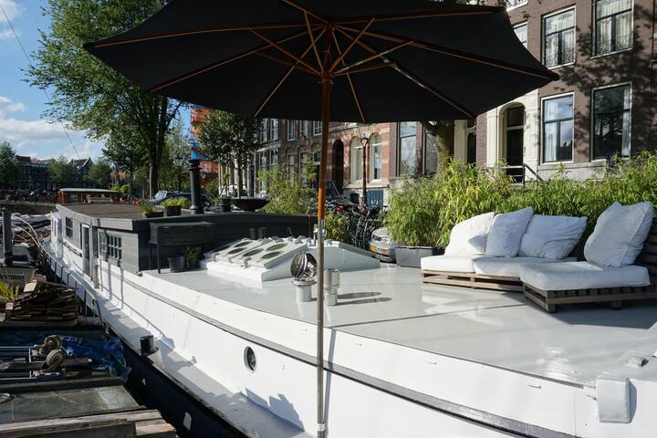 Amsterdam Modern HOUSEBOAT with TERRACE gallery image 3