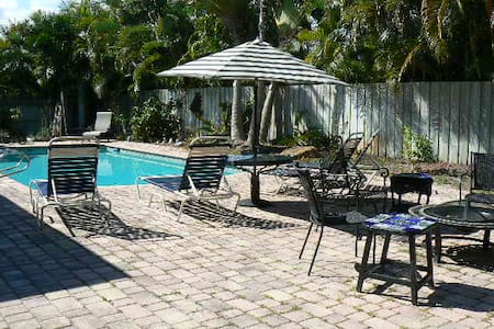 Private Master with Private Bath  (and Pool)