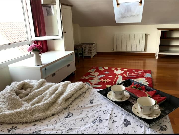 Ático cama de 140 x 200