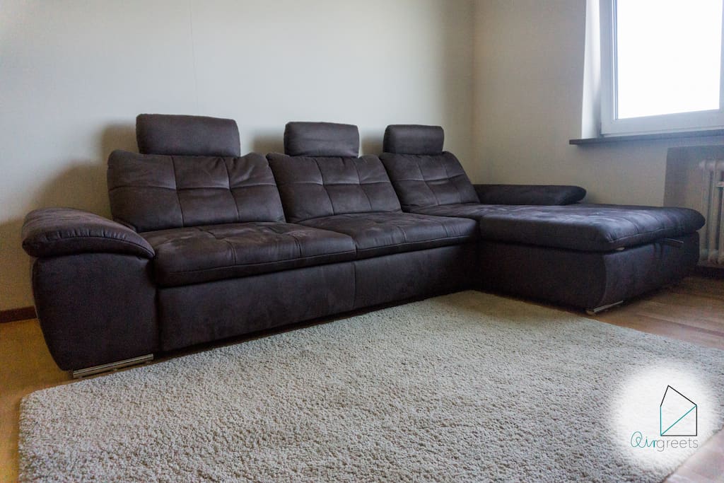 Enough space to relax after a strenious day.