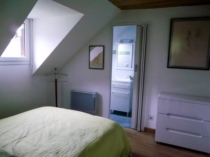 Habitación 1 con baño privado