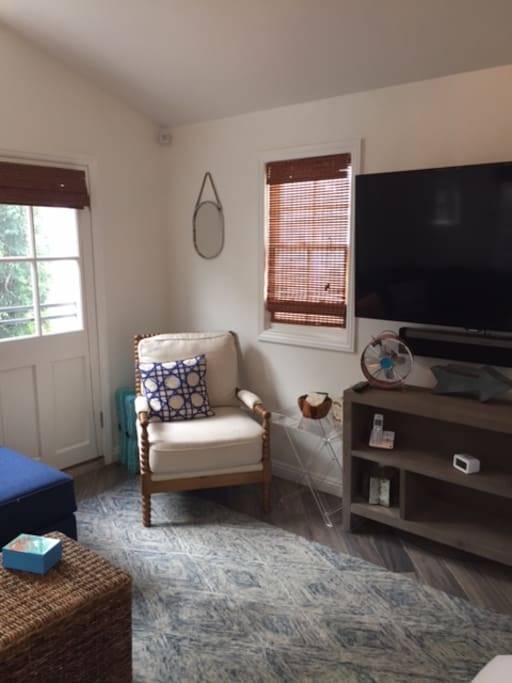 Reading Chair and TV