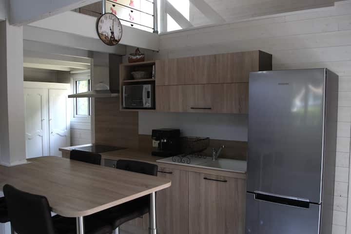 Nice loft in the middle of the forest for 4 people