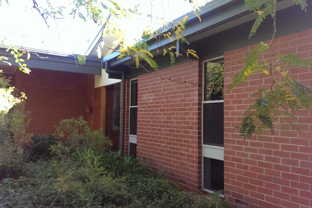 View of house from the drive way