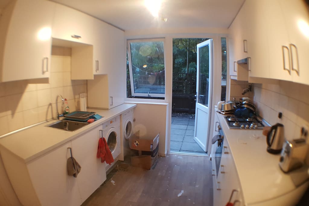 Spacious new kitchen