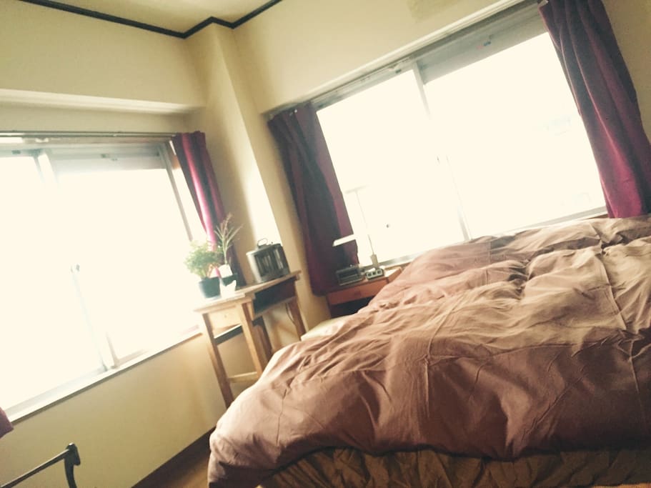 Bed Room in the morning