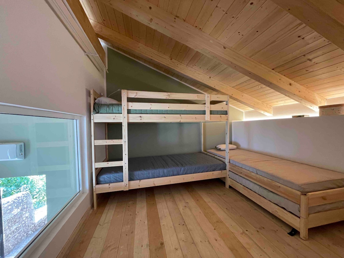 4 camere con letto singolo