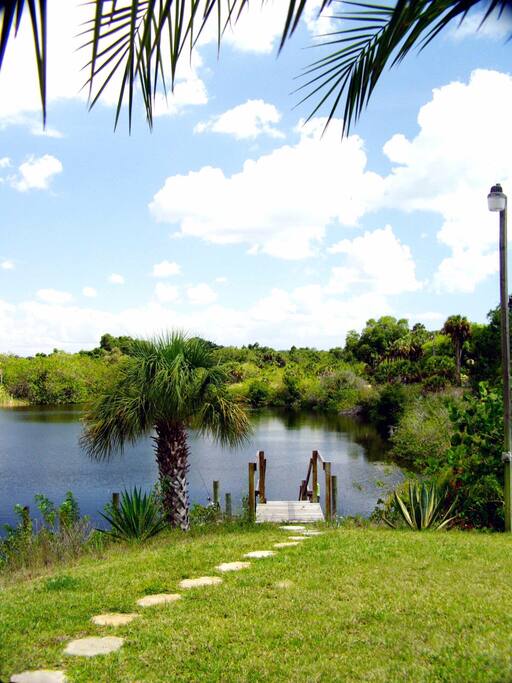 Private fishing pier